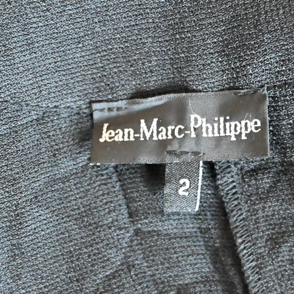 Jean-Marc-Philippe Size 2 Zipper Front Mixed Media Dress | Size 2 / Medium - Picture 9 of 11